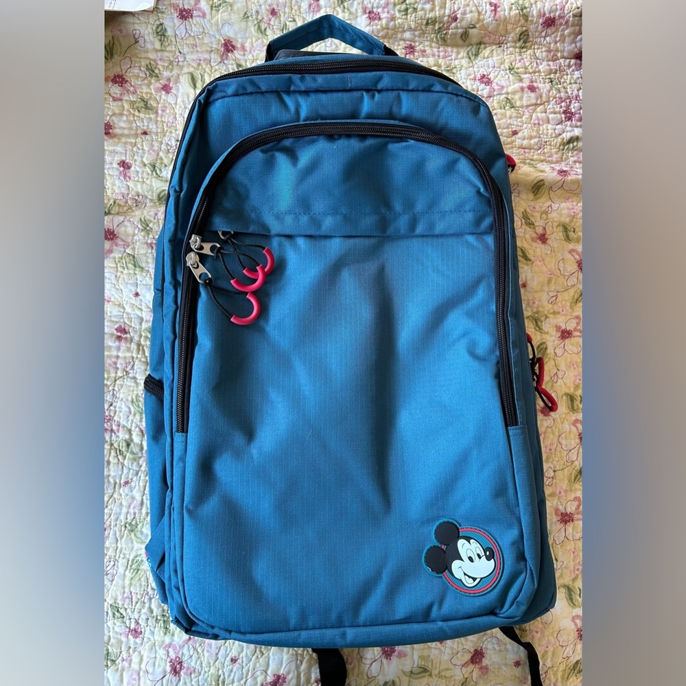 NWT Mickey Mouse backpack with tech sleeve